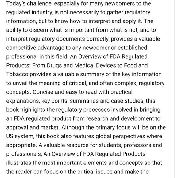 FDA An Overview of FDA Regulated Products - Picture 6 of 7